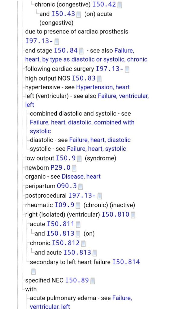 What Is The Correct Icd 10 Code For Congestive Heart Failure